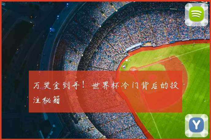 万奖金到手!世界杯冷门背后的投注秘籍