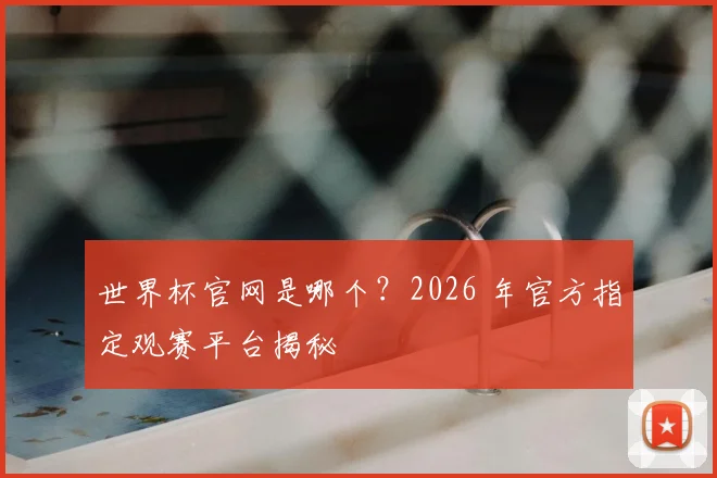 世界杯官网是哪个?2026 年官方指定观赛平台揭秘